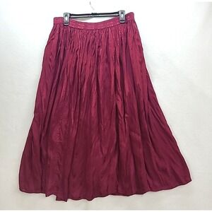 Flowy Maxi Skirt Sz 2X Elastic Waist Boho Festival